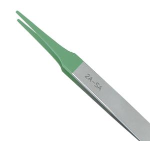 Excelta 2A-SA-TC15 4.75 Inch Tweezer With .15 Inch PTFE Coated Tips